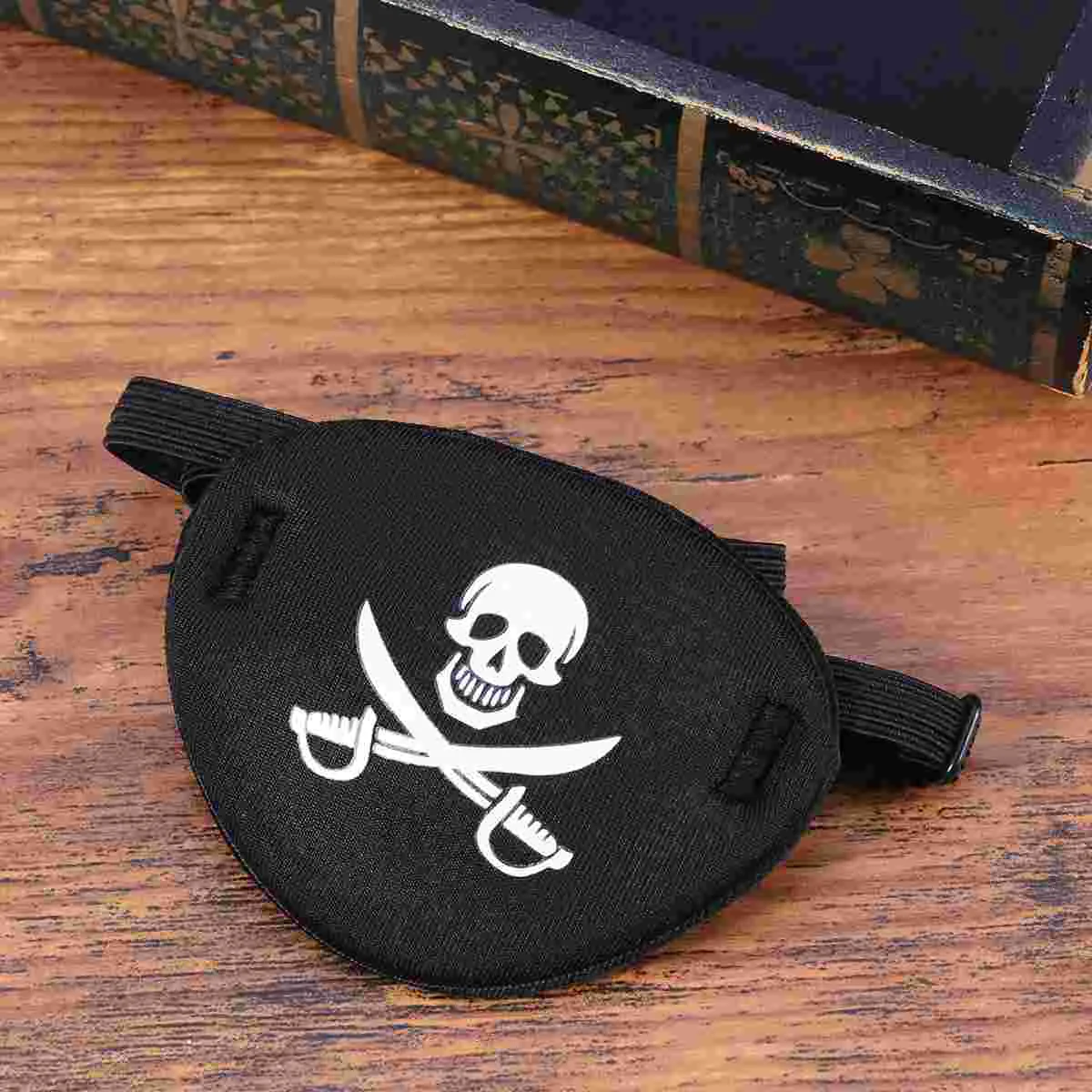 Eye Pirate Patchfor Kids Accessories Adult Blackparty Crossbonebulk Dog Costume Single Lazyadults Halloween Favors Left Captain