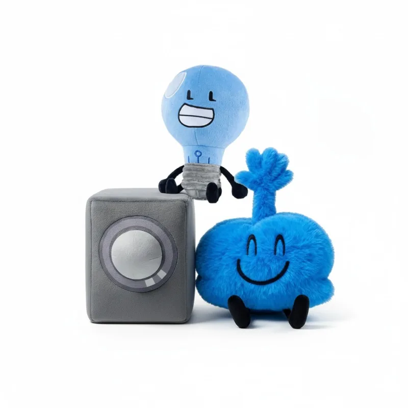 Peluche Battle For Dream Island BFDI, Simpatico Pupazzo Morbido, Regalo ...
