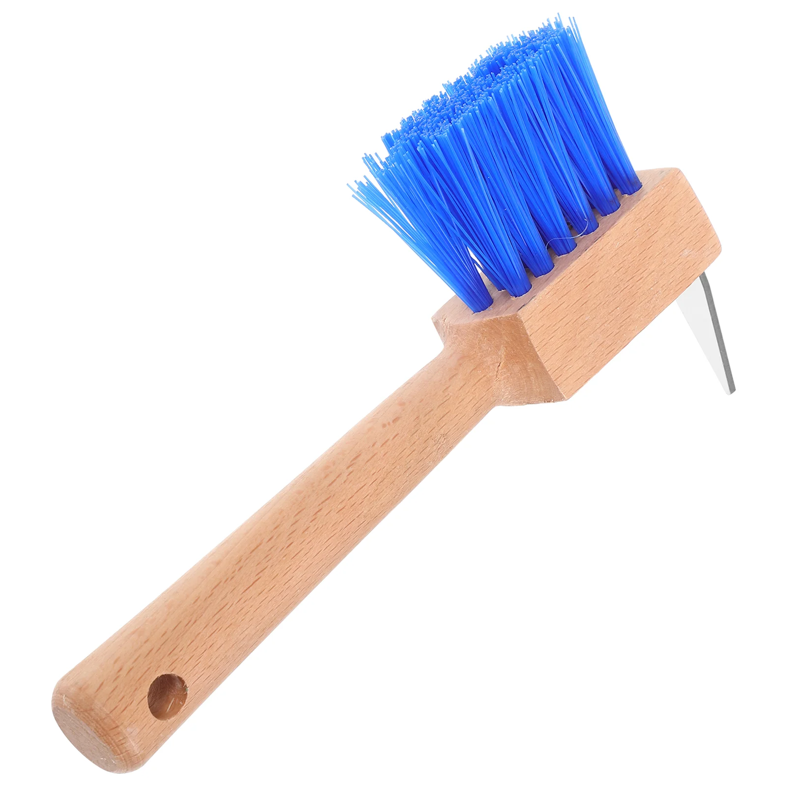 Horse Pick Brush Horse Grooming Tool Horse Hoof Pick Brush with Handle Reusable Hoof Trimmer