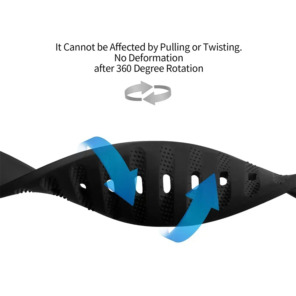 Versatile Silicone Sport Strap - Available in 20mm & 22mm
