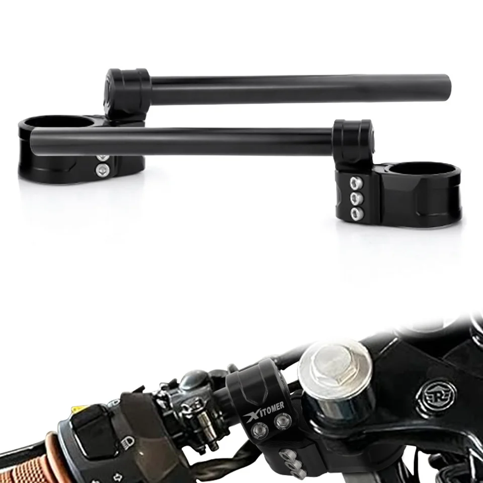 41mm Cnc Billet Motorcycle 3-piece Split Clip-ons Handlebars - Buy 41mm Cnc Billet Motorcycle 3-piece Split Clip-ons Handlebars - Buy