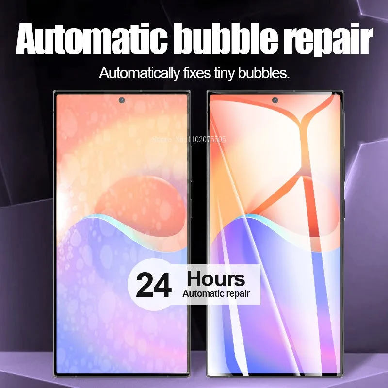 4Pcs Soft Full Cover Hydrogel Protective Film - Not Glass