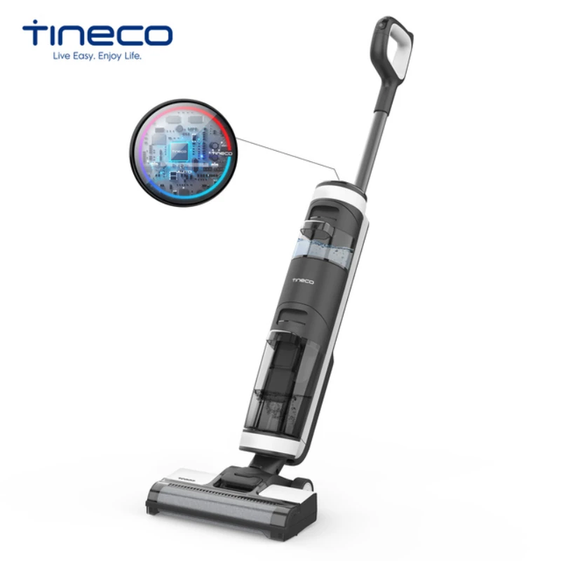 

Оригинальный беспроводной ручной пылесос Tineco Floor One 2.0 LCD для влажной и сухой уборки с шваброй
