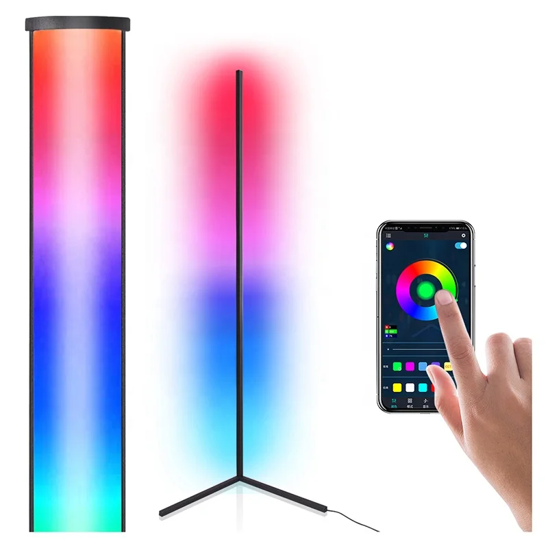 

Drop Shipping 140cm Standing Decorative LED Stand Corner Tripod Floor Lamps For Living Room