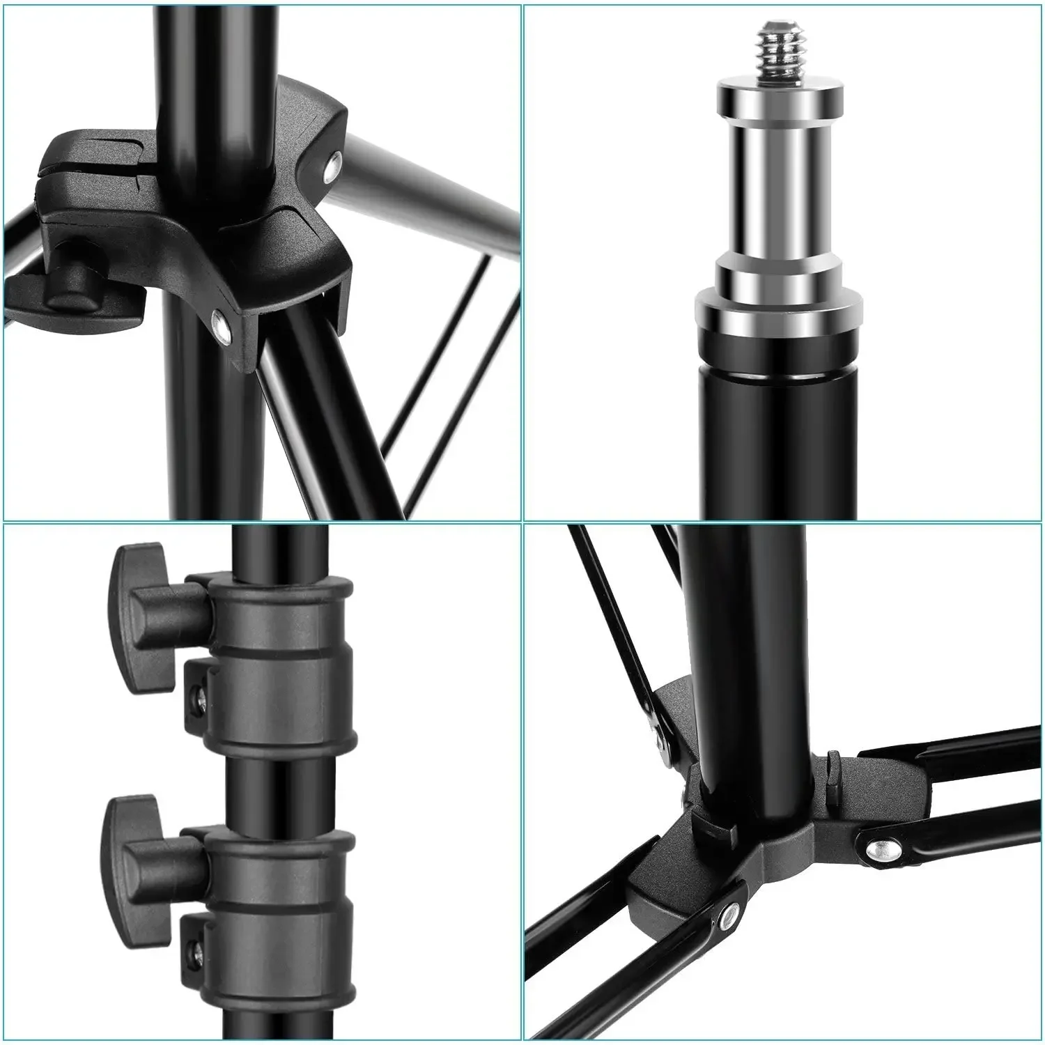 Suporte Ajustável do Assoalho do Tripé da Altura Suporte para Tablet Ipad Pro 11 12.9 ar Montagem do Telefone Móvel para Samsung 1.7m - Imagem 5