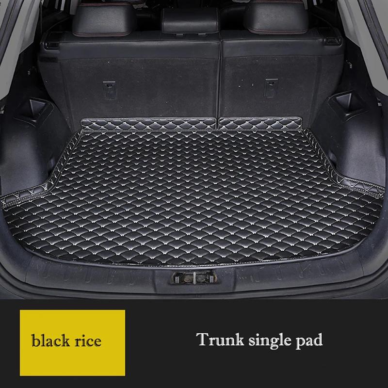 JSOSFAI Custom L Car Trunk Mats for Audi Q5 Q2 Quattro Q3 Q7 Q8 SQ5 A1