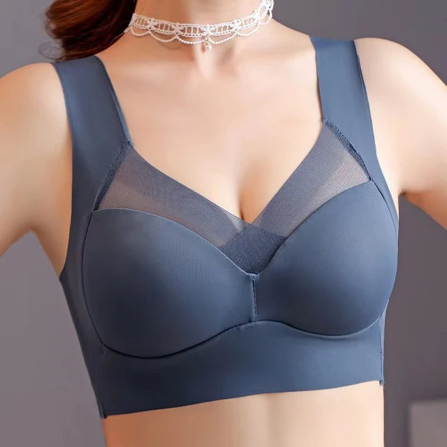 Seamless Sexy Beautiful Back Sports Bra Shockproof No Steel Ring Underwear  Female V-neck Gathered Anti-sagging Breast Tube Bra - Bras - AliExpress