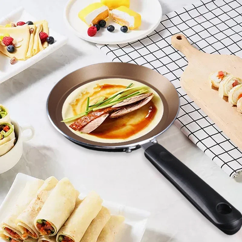 Premium Non-Stick Frying Pan Set with Handle - Ideal for Pancakes, Eggs, and More