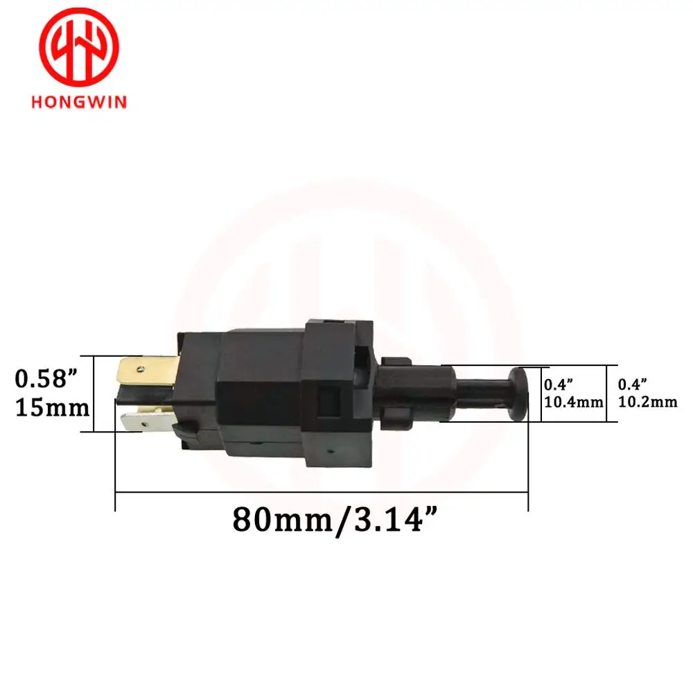 HONGWIN Brake Light Switch / Stop Back Lamp Switch OEM: 96312343 1242551 4233342 90243815 For Daewoo Opel Porsche Saab Vauxhall