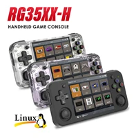 ANBERNIC-Consola de mano RG35XX H para videojuegos, videoconsola Retro con pantalla IPS de 3,5 pulgadas, 640x480, 3300 MAh, más de 5000 juegos