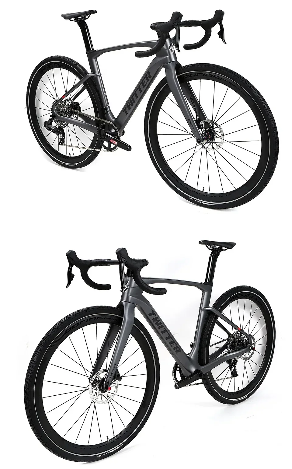 Description Picture 3 of itemcarbon fiber road bike eTap 12 Speed gravel Bicycle with radio hydraulic disc brakes transmission SRAM RIV Road Racing bicicleta