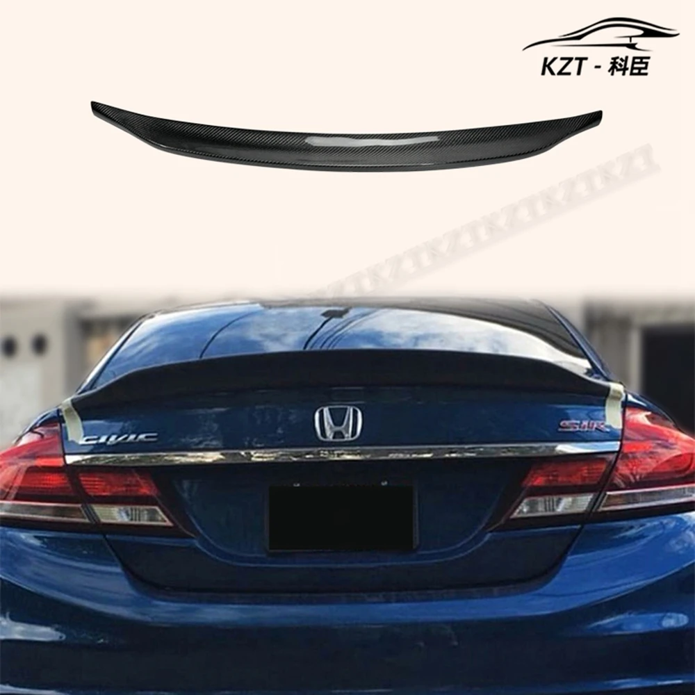 

For Honda Civic 9Th Generation 2013-2015 Do Style Rear Spoiler Carbon Fiber