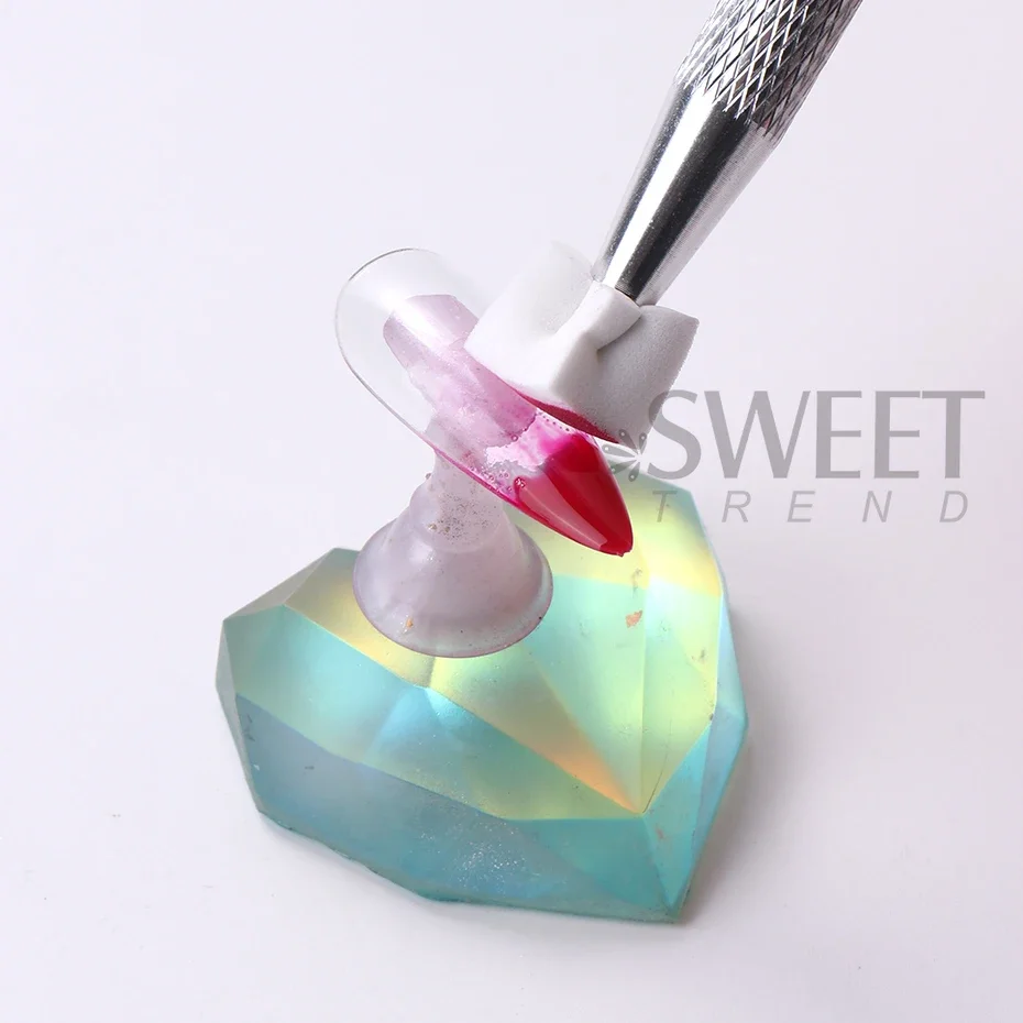 100pcs Nail Art Sponge Soft Sponges Gradient Nail Art Stamper Tools Color Fade Manicure DIY Creative Nail Sponge Gripper Tools