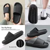 Cloud Sliders Women Men Non-Slip Bathroom Slippers Summer Soft Flip Flop Pillow Sliders Platform Pool Sliders Shower Shoes for I 6