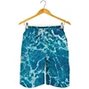 Fashion Blue Ocean 3D Printed Beach Shorts Men Sea Water Pattern Swimming Trunks Summer Vacation Oversized Surf Board Shorts 4