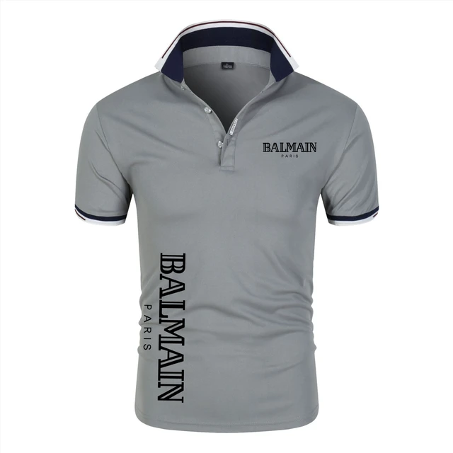 2022 Success Men's Summer New Premium Shirt Printed Polo Shirts Men's Casual Slim Fit Plus Size 10