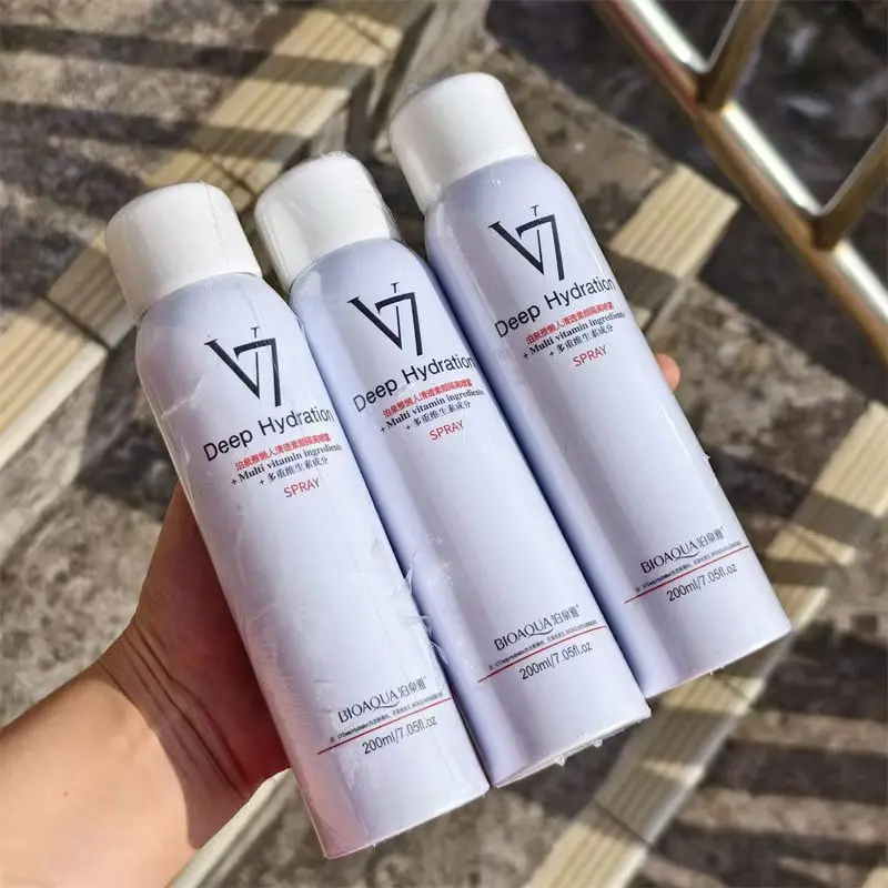 2bottles 200ml Whitening Concealer Sunscreen Isolation Spray Waterproof V7 Hydration Moisturizing Body Foundation