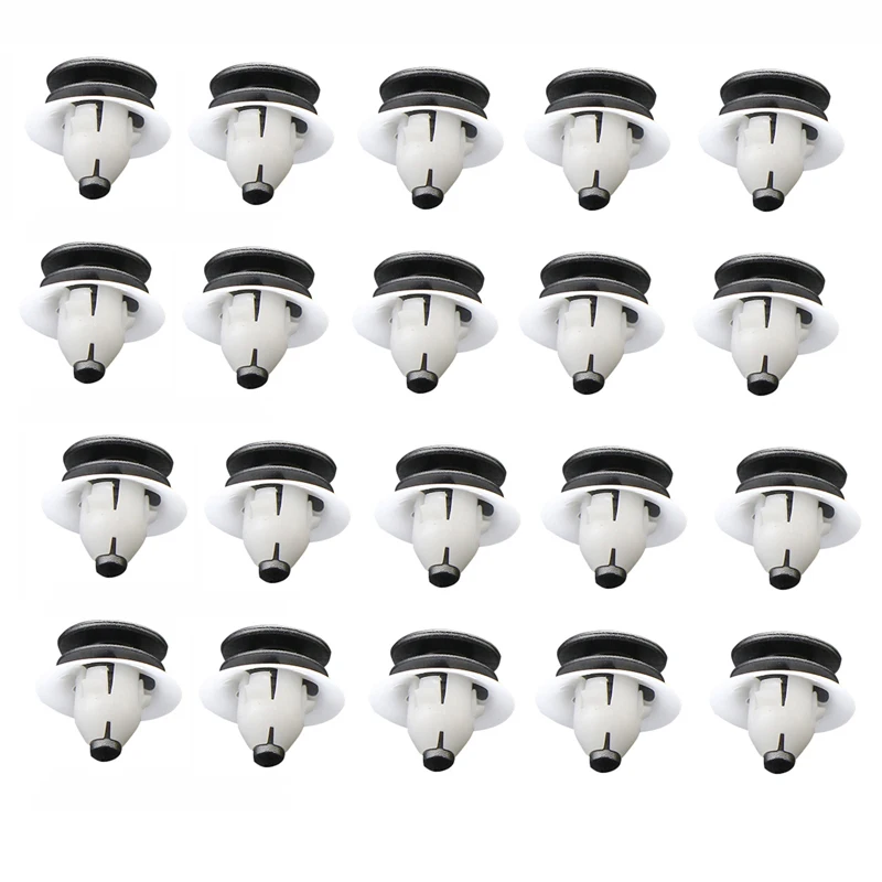 

20PCS Car Plastic Trim Clips Interior Fascia Panels Door Cards Pillar 30653441 For Volvo S80 S60 S40 XC90 XCV60 Accessories