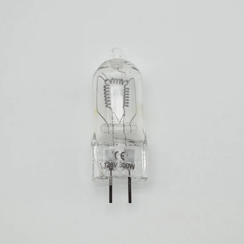 120V 300W 64514 120V300W GX6.35 halogen light bulb line voltage video stage studio lamp ePacket