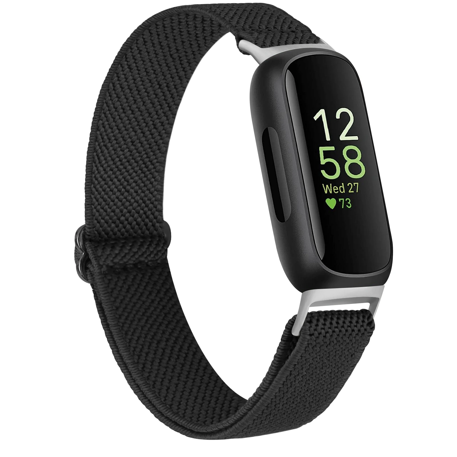 Adjustable Elastic Nylon Strap for Fitbit Watchbands – Replacement Bracelet for Inspire and Ace Series