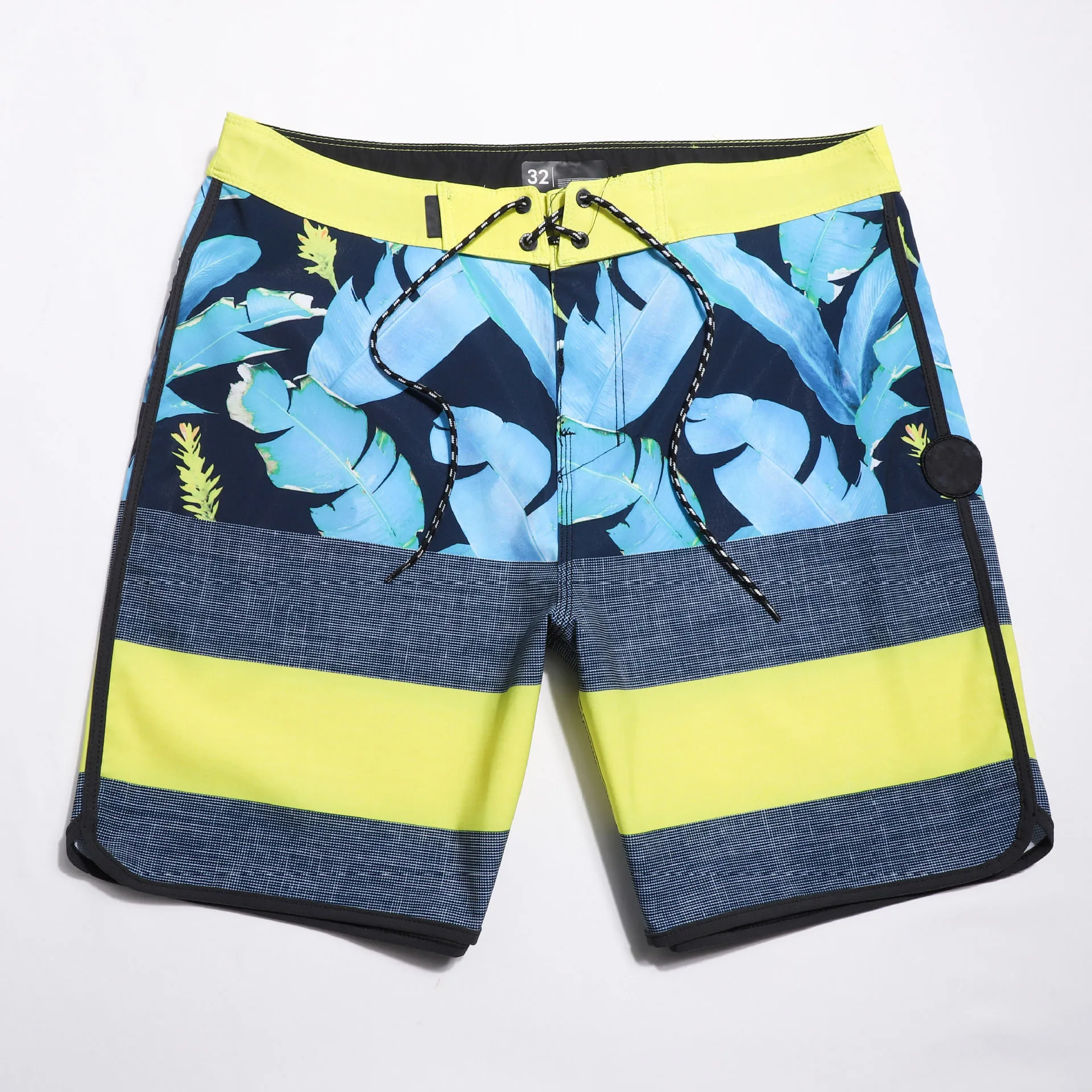 Magic Flower Print Waterproof Board Shorts Summer Shorts Men Swimwear Men Beach Shorts Men Bermuda Short Boardshorts With Label 4