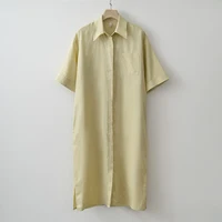 2025 Summer Women Linen Fashion Dres