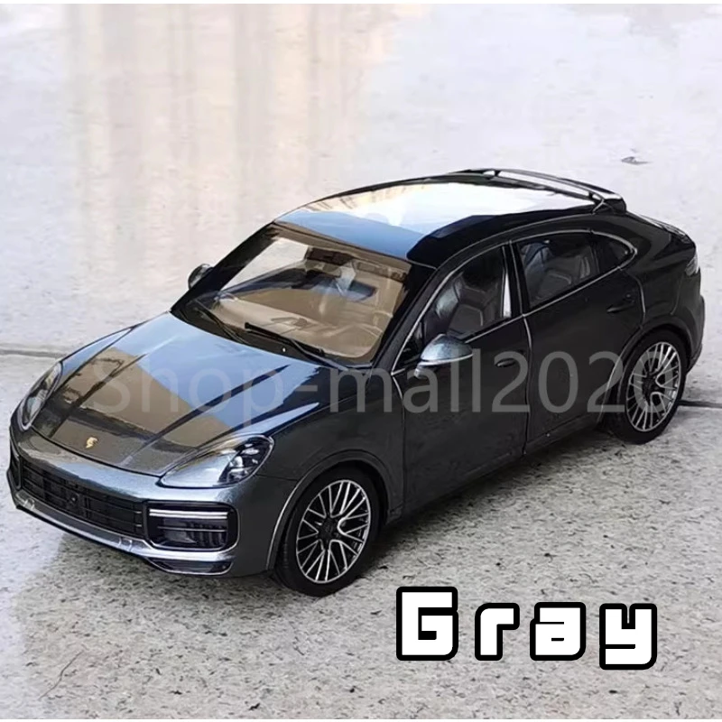 

NOREV 1/18 For Porsche Cayenne Coupe turbo 2019 Alloy Static Diecast Car Models Gray/Black Boys Toys Hobby Display Collection