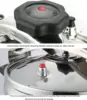40  grande & stainless steel pressure cooker & large steamer cooking pressure ,safety lock Explosion 6