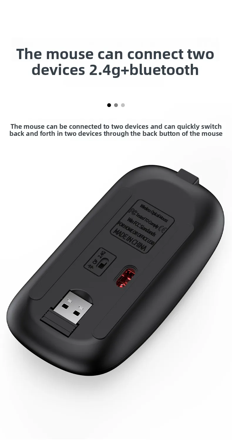 Kabelloses Tastatur Und Maus Set Bluetooth Für Büro Und Pc_voghion.com