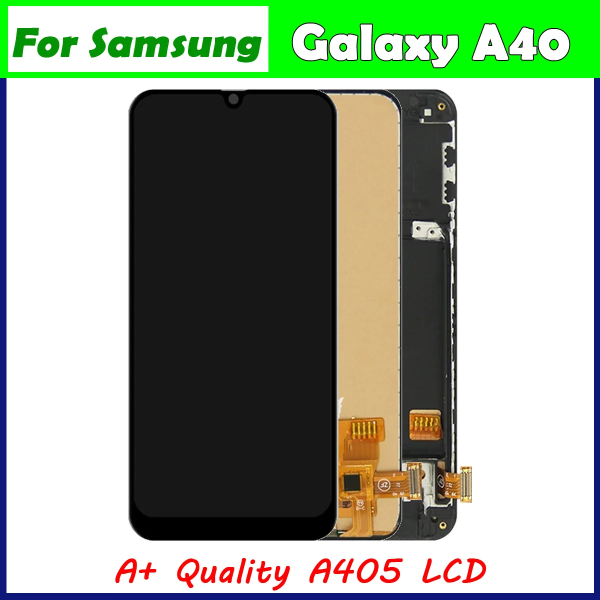Lcd Tft Per Samsung Galaxy A40 Lcd A405F A40S Display Lcd Touch Screen Digitizer Assembly Per Samsung Galaxy A40 Display Lcd