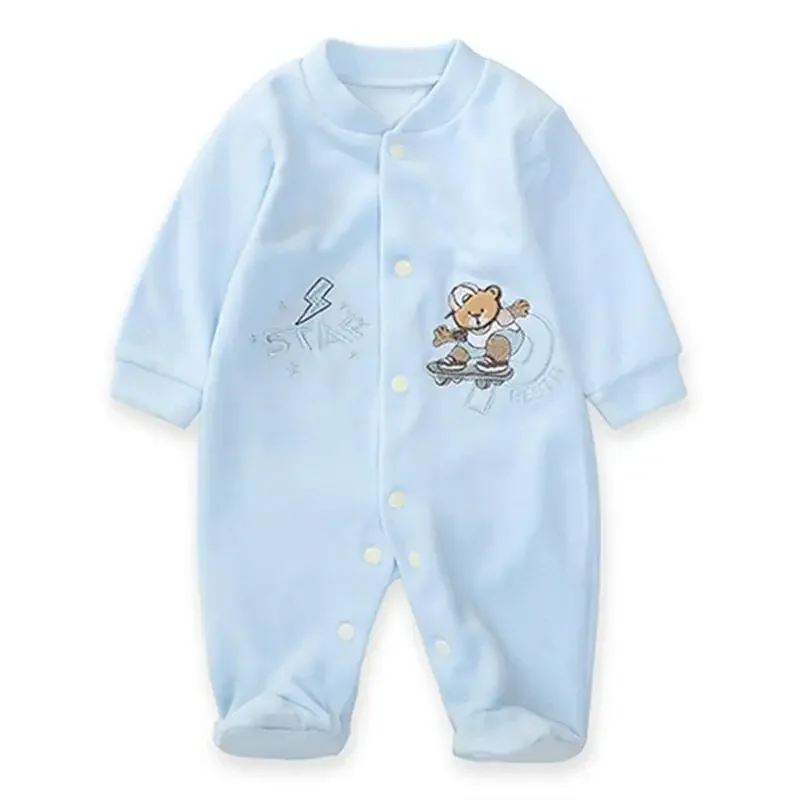 Baby Girl Clothes For Baby Clothes 0 To 12 Months Boys Clothing Newborn Things Bodysuits One-pieces Cartoon Fleece Pajamas baby clothes baby sleepsuit