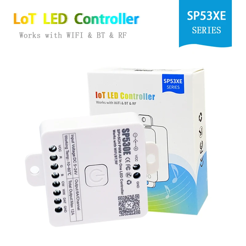 SP530E 다기능 제어, 모바일 앱을 통한 블루투스, 와이파이, LAN 원격 제어 가능