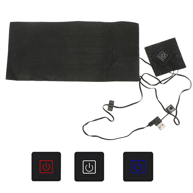 천 허리 복부 애완 동물 쿠션용 조절 가능한 5V 2A USB 가열 히터 패드
