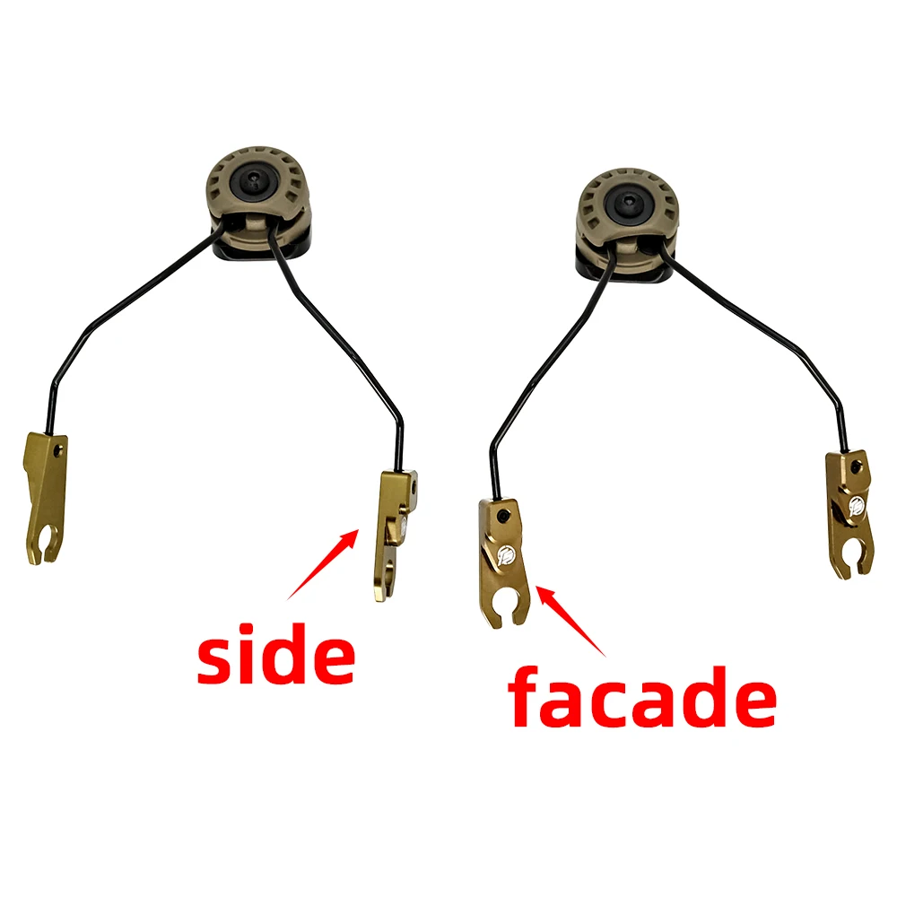 MSASORDIN Tactical Headset Bracket ARC Rail Adapter, Sordin Helmet Headphone Accessories