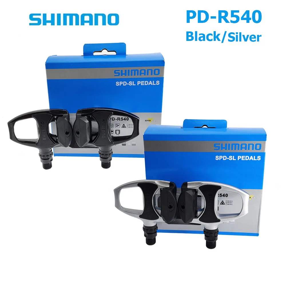 

Педаль Shimano SPD для шоссейных велосипедов, дневные, самоблокирующиеся, R540, с клипсой SH11