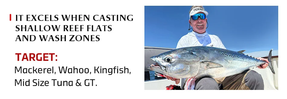 Noeby 2,29m 2,51m Voyager Offshore Casting Angelrute mit Fuji-Teilen für Big Game Fishing, GT, Thunfisch, Königsfisch, Light Concept Angelrute – Detail 4