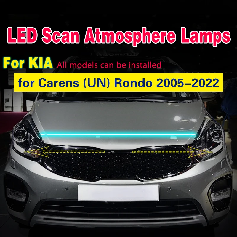 LED FogLights DRL For KIA Carens Rondo 20052022 Universal