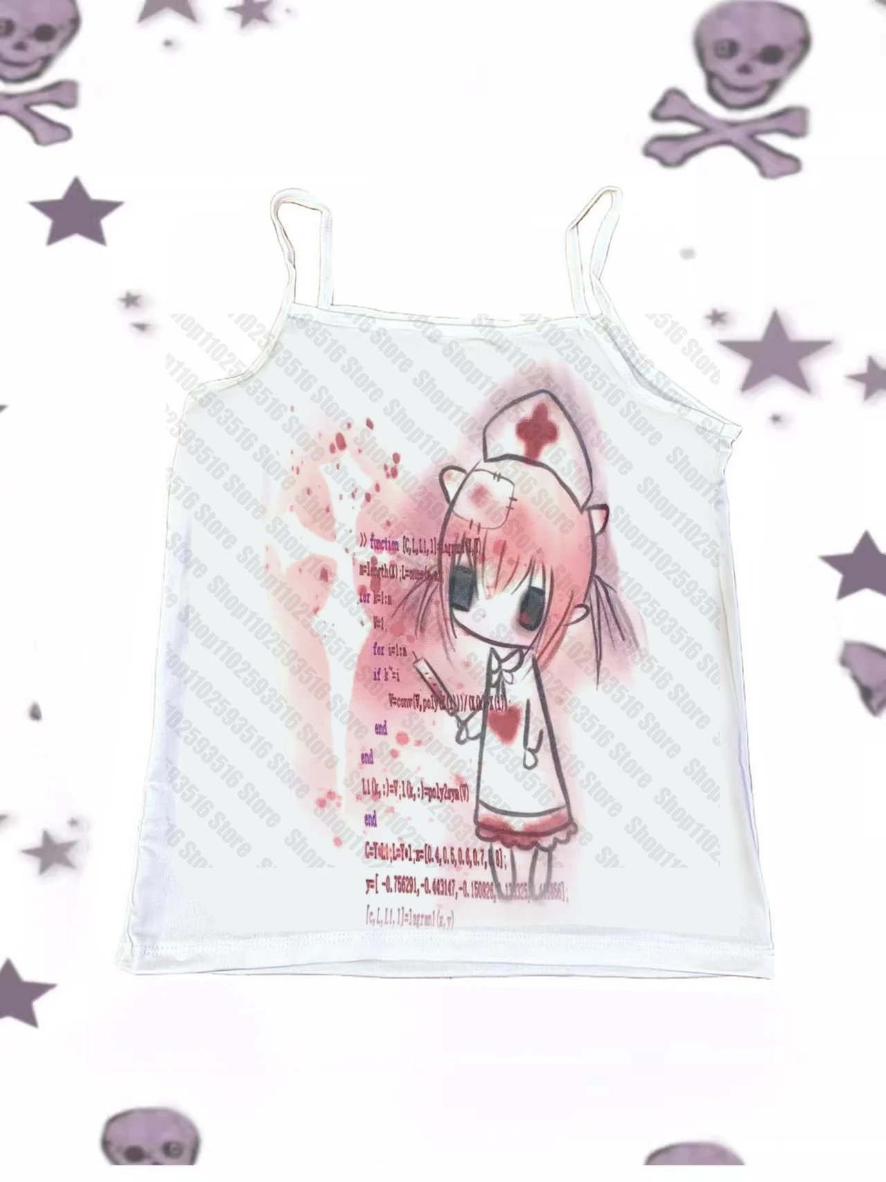 Жіночий укорочений топ Кокетка Короткі топи для жінок Естетичний одяг Готичний одяг Одяг у стилі гранж Y2k Топи Harajuku з підтяжками