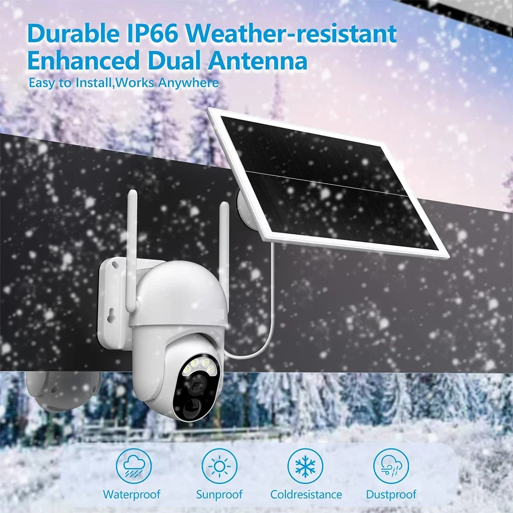 Рисунок 2 - Умная IP-камера Tuya на солнечной батарее