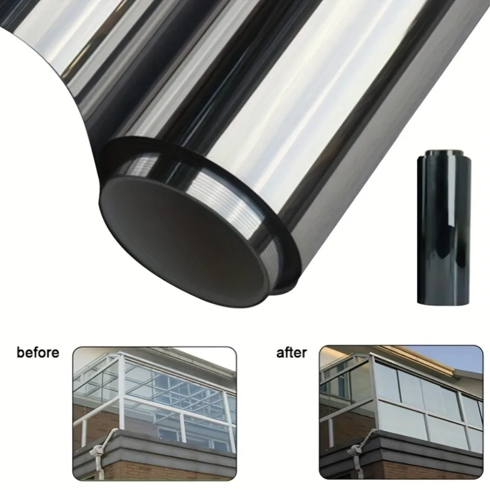 50cmx3M Black Car Window Foil Tint Film Roll 300x50cm UV Solar Protector Sticker for Auto Home Glass Summer