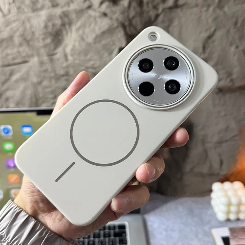 Matte Hard PC Slim Back Case Cover with Magnet and Anti-Fingerprint Protection