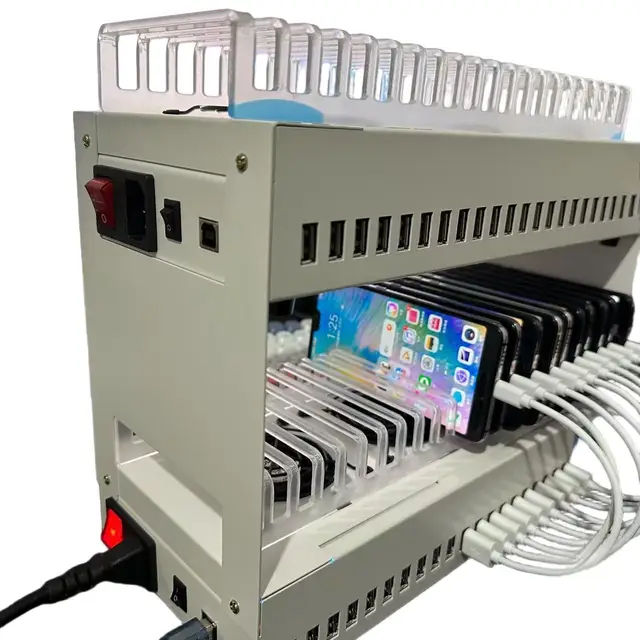 20 40 60 USB Ports Box Phone Farm USB Hub Android Phone Group Control Farm Box  Batch Synchronization Control Unified Management