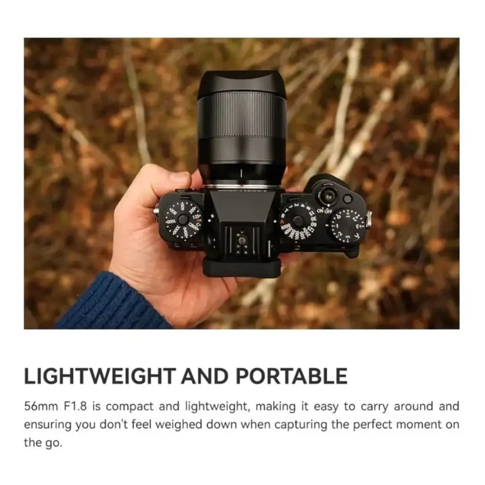 N05R 56mm F1.8 AF APS-C 렌즈 (니콘 Z-마운트 Z50 ZFC Z30 미러리스 카메라용) 자동 초점 인물 사진 렌즈