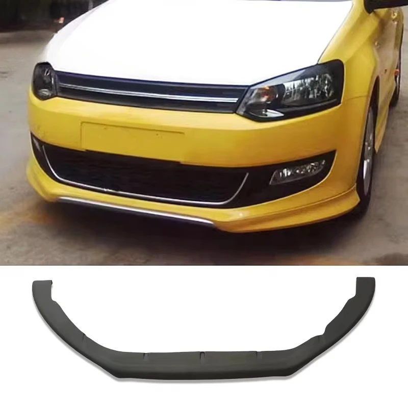 폭스바겐 폴로 2011 2012 2013용 자동차 프론트 립 ABS 소재 바디 키트 프론트 범퍼 립 사이드 스커트 리어 디퓨저 립 외장 부품