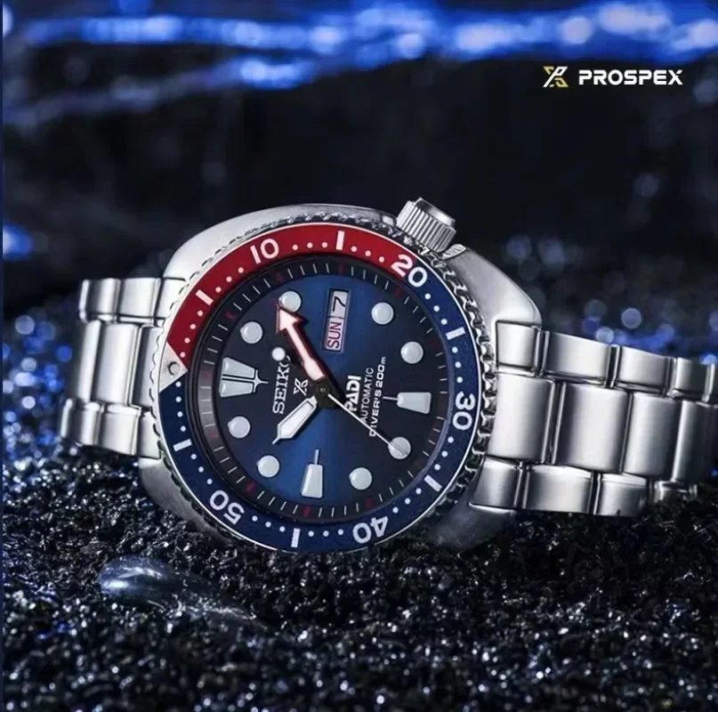 SEIKO 5 Original SPRE99K1 PROSPEX Sports Series Men Automatic Watch Dual Calendar Watches Business Waterproof Quartz Wristwatch