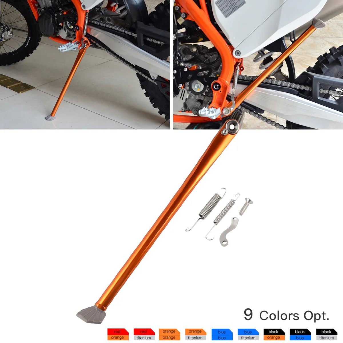 Motorcycle Kickstand Kick Side Stand For KTM 125 250 300 350 450 500