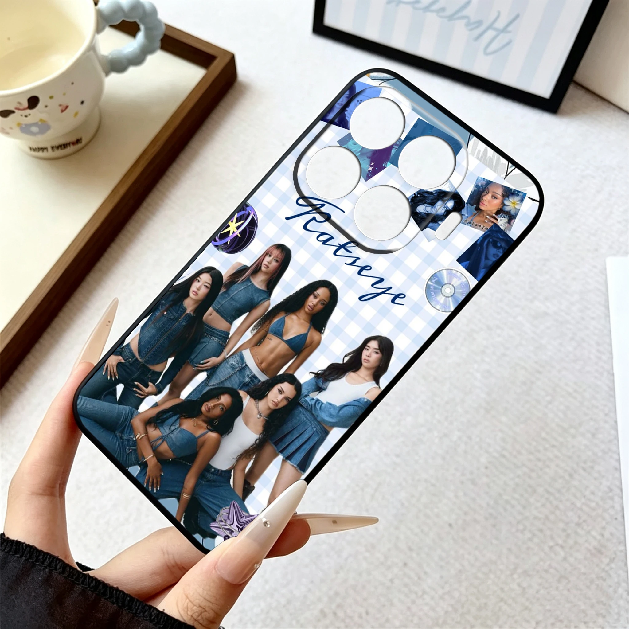 Stylish Hot Group Music K-KATSEYE Phone Case