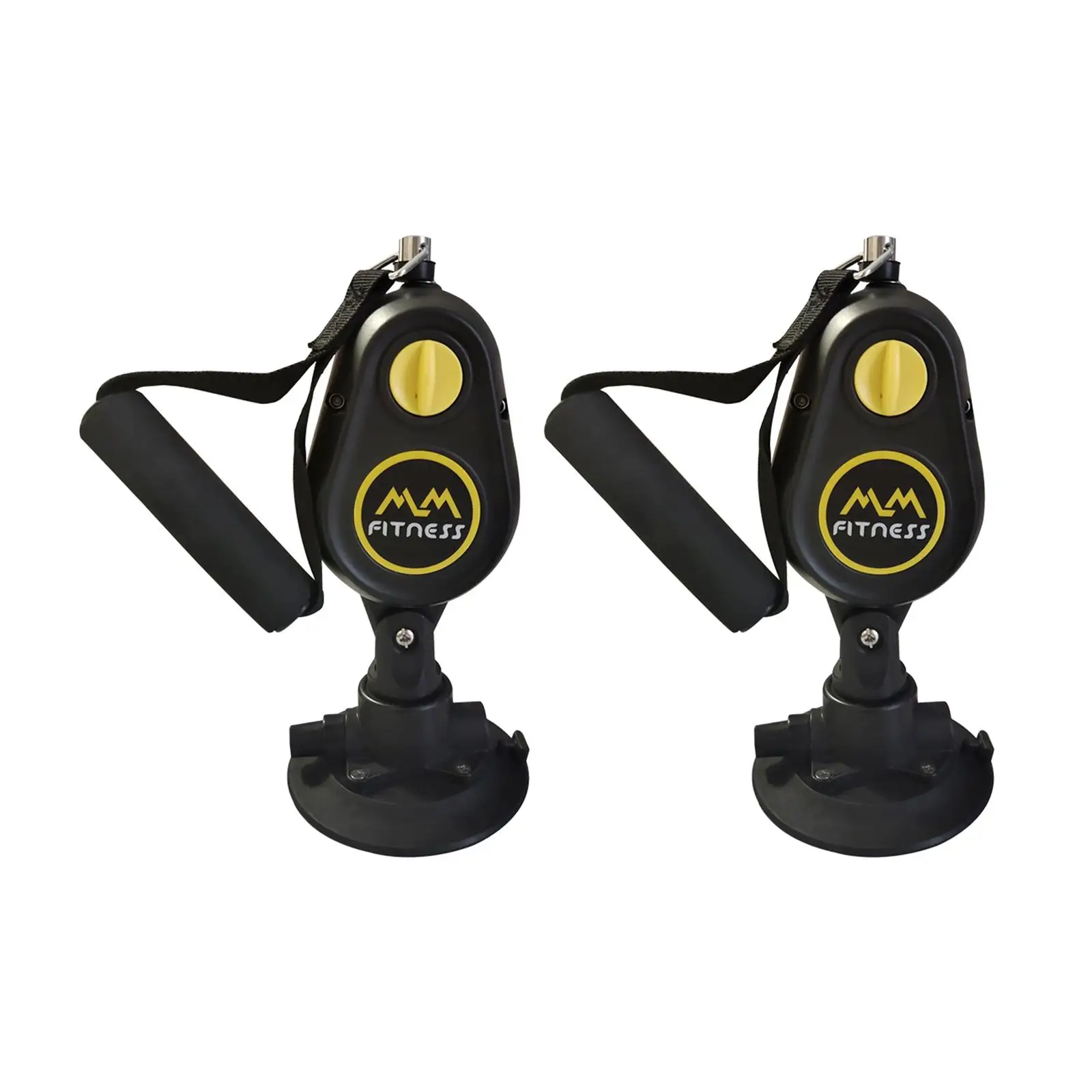 

2x Arm Trainer Strength Pull Down Rope Wall Pulley Adjustable Resistance Band Tricep Rope for Abdominal Shoulder Biceps Forearm