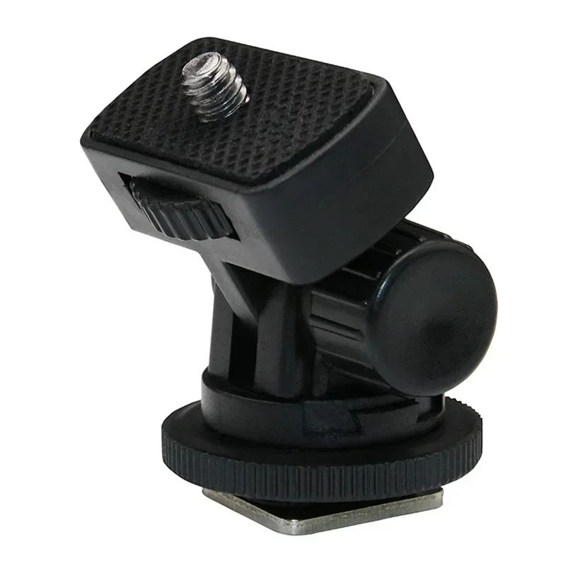 1/4" Screw Cold Shoe Adapter Mount Arm Monitor Mount for Video Light DSLR SLR Camera Cage Tripod Camera Accessories