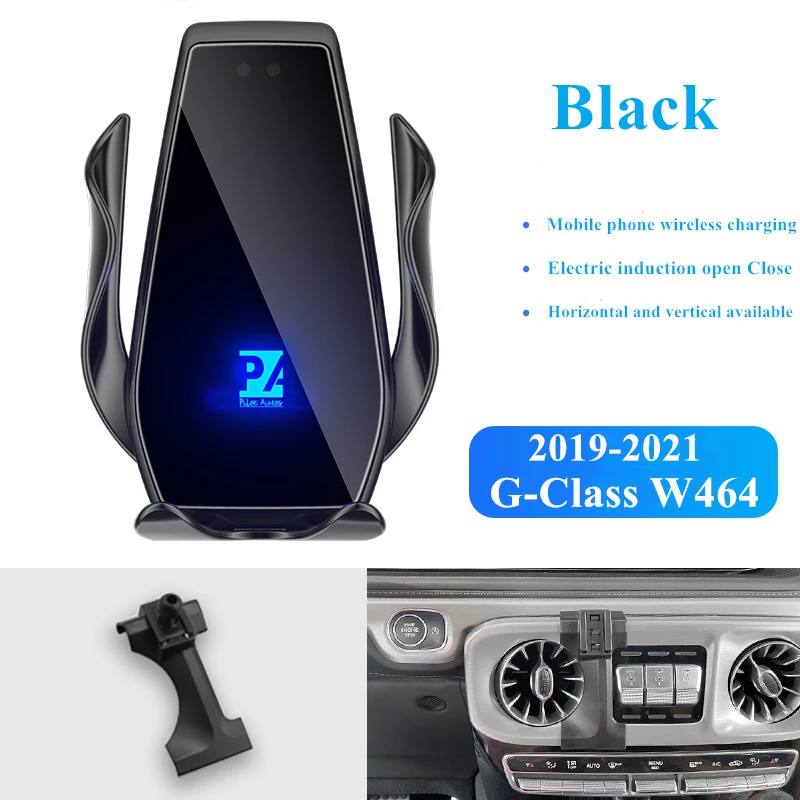 For 2016-2021 Mercedes Benz Vito W447 Phone Holder Wireless Charger Car  Mobile Phone Mount Navigation Bracket GPS Support 360 - AliExpress